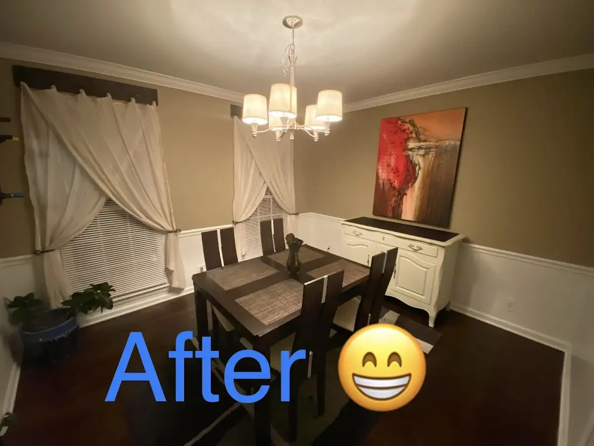 Professional dining room restoration after water damage in Auburn